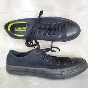 Converse Chuck Taylor shoes with Nike Lunarlon men's 8 women's 10 black canvas